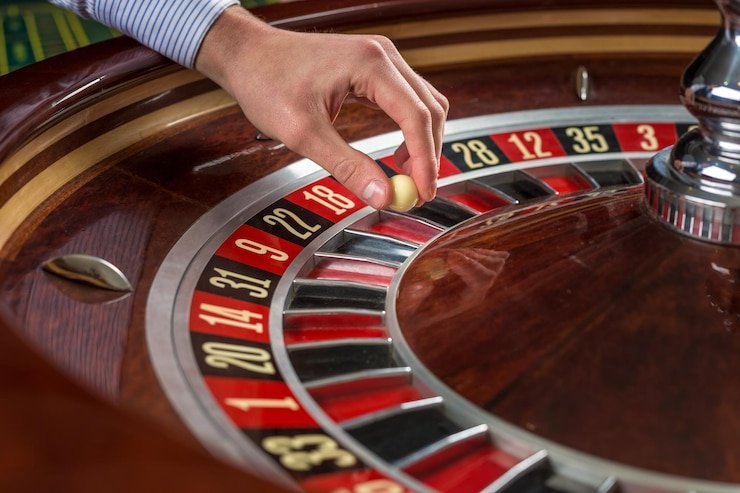 Panel kontrol taruhan dan opsi permainan di Free Bet Blackjack
